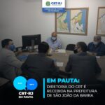 DIRETORES DO CRT-RJ SÃO RECEBIDOS NA PREFEITURA DE SÃO JOÃO DA BARRA