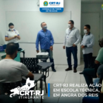 CRT-RJ realiza ação em Escola Técnica, em Angra dos Reis