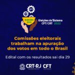 Comissões eleitorais trabalham na apuração dos votos em todo o Brasil.